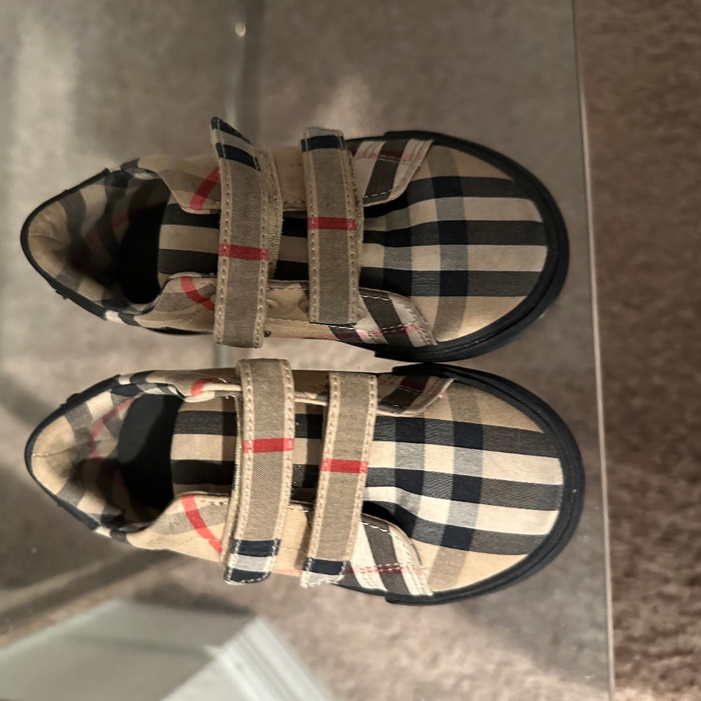 Authentic Burberry Toddler Sneakers